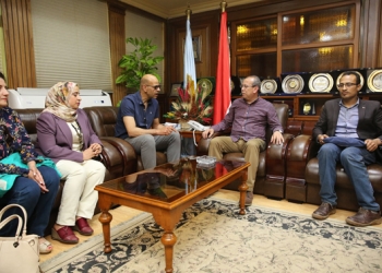 بالصور والفيديو ..ممثل وزارة السياحة ومحافظ كفرالشيخ يناقشان توثيق مسار العائلة المقدسة بسخا