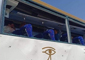 قوات الأمن تمشط منطقة انفجار الأتوبيس السياحي بالهرم