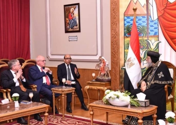 عضو البوندستاج في رحاب البابا تواضروس الثاني