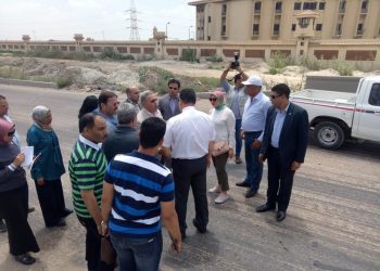وفد برلماني ينتقد هيئة الطرق والكبارى بالإسكندرية بسبب سوء حالة “محور التعمير” خلال الجولة التفقدية