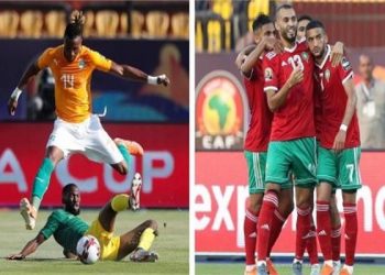 بدايه لقاء المغرب وكوت دفوار بالبطولة الأفريقية