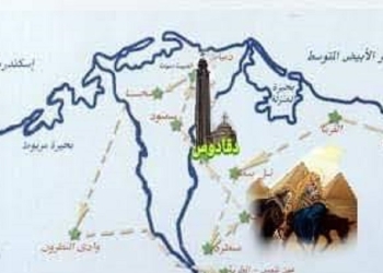 الأنبا صليب يحتفل بعيد دخول المسيح أرض مصر بعذراء دقادوس
