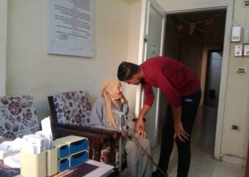 التدخل السريع يعيد مسنة طنطا إلى أسرتها