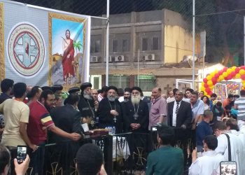 البابا يفتتح نادي الأنبا رويس بعد تجديده