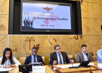 بالصور: إعادة دمج المقاتلين العائدين على طاولة ماعت والبعثة الدولية في مجلس حقوق الإنسان