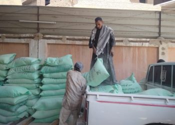 ضبط 6 طن دقيق مدعم بأبنوب قبل الإتجار بها في السوق السوداء