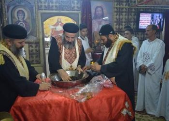 شعب دير مار بقطر يحتفلون بعيد أبي سيفين