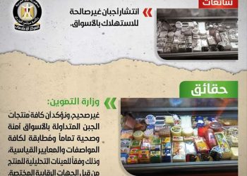 التموين تنفي أشعة إنتشار أجبان غير صالحة للإستهلاك بالأسواق