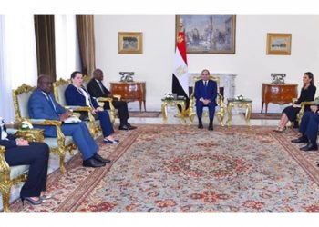"السيسى" يستقبل رئيس الصندوق الدولي للتنمية الزراعية (إيفاد)