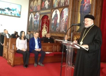 كنيسة مارمرقس تحتفل باليوبيل الذهبي  بشيكاغو