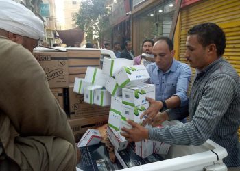 ضبط 71 حالة إشغال مؤقت وعوائق حديدية وخرسانية بـ”طامية” في الفيوم