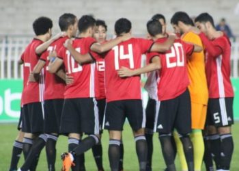 بدايه لقاء المنتخب الأولمبي و الكاميرون بالبطولة الأفريقية