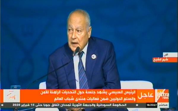 أحمد أبو الغيط: التصعيد دون معنى في شرق المتوسط قد يتحول إلى مواجهات مسلحة