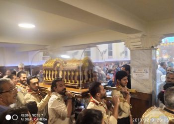 رفات القديسة تريزا تزور كنسيتها في الشرابية