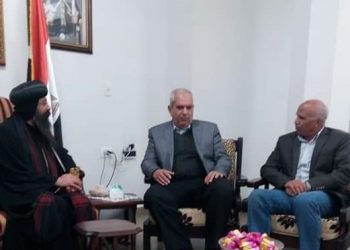 رئيس مدينة اطفيح يهنئ الأقباط بعيد الميلاد المجيد