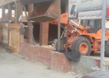 جهاز 6 أكتوبر يشن حملات مكبرة لإزالة الإشغالات والإعلانات المخالفة