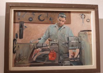 “أحلام ملونة” في معرض نشوى عمران