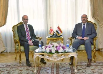 وزير الطيران المدني يلتقي سفير  جورجيا