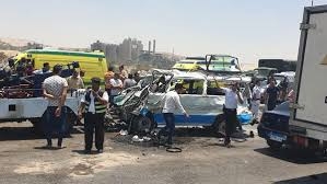 إصابة ١٠ أطفال في تصادم سيارة نقل مع سوزوكي بالقليوبية