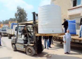 توفير 8 طن كلور لتطهير وتعقيم مراكز ومدن محافظة كفرالشيخ