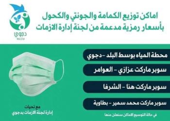 قرية دجوى ببنها تشكل لجنة شعبية لإدارة أزمة كورونا