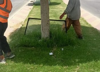 جهاز مدينة دمياط الجديدة يشن حملة مكبرة لإزالة الإشغالات والمخالفات