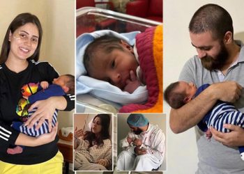 صور جديدة للزوجين جاد وكريستال والطفل نبيل .. هناك أمل