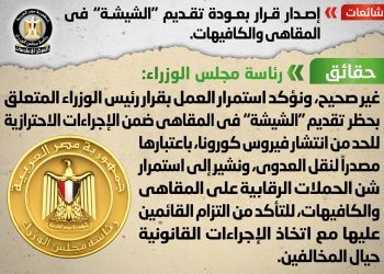 “الحكومة ” تنفي إصدار قرار بعودة تقديم “الشيشة” في المقاهي والكافيهات
