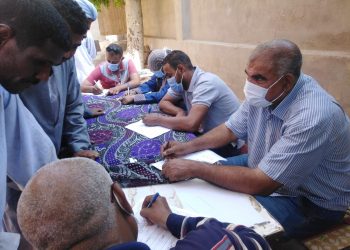 توقيع الكشف الطبى على 3381 مواطن بقرى ادفو وكوم أمبو بأسوان
