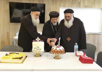 مجمع كهنة سيدني يحتفل بمرور ١٨ عامًا على تجليس الأنبا دانييل أسقفًا والقمص سوريال حنا كاهنًا