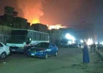 النيابة: الخسائر المبدئية لحريق مصنع شبرا الخيمة “1,5” مليون جنيه
