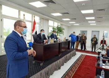 “عازر” في مؤتمر داخل المنطقة  الاستثمارية بمدينة ميت غمر بحضور محافظ الدقهلية