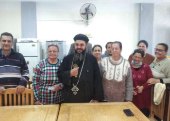 بالصور..كنيسة العذراء تنظم قافلة الرحمة للمسلمين والأقباط بريف الإسكندرية
