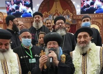 “أبــاء”مـار جـرجـس أرض الجنينة يـقـدمـون رثـاء “للـقـمـص زكـريا سعيد”