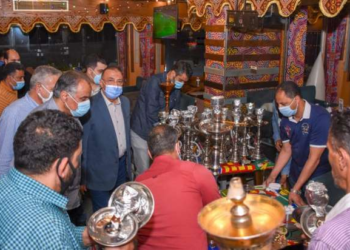 حملات مكبرة على المقاهي والكافيهات المتواجدة بكورنيش الإسكندرية التحفظ على 260 شيشة
