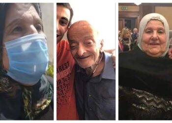 تشييع جثمان زوجة “طبيب الغلابة “محمد مشالي بمقابر قرية شبراقاص بمركز السنطة