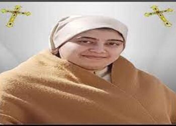 الأنبا تكلا يترأس صلوات الأربعين للمكرسة “فيلومينا” بدشنا