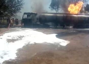 انفجار سيارة داخل محطة وقود بالمنوفية