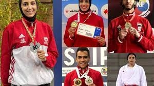 بعثة الكاراتيه المصرية تتجه لطوكيو