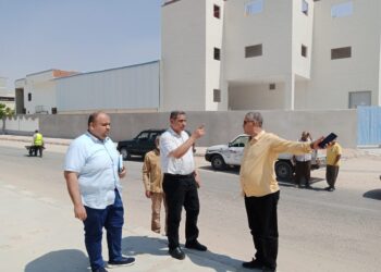 جهاز “الصالحية الجديدة” يشن حملة لضبط مخالفات الصرف الصناعي بالمنشآت الصناعية بالمدينة