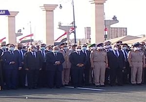 الرئيس السيسي يتقدم الجنازة العسكرية للمشير حسين طنطاوى