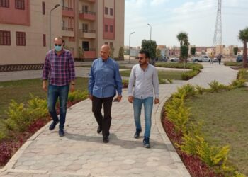 مسئولو جهاز “العاشر من رمضان” يتفقدون وحدات المبادرة الرئاسية “سكن لكل المصريين” بمنطقة الأندلس