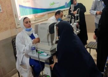 قوافل المبادرة الرئاسية ” نور حياة” تستقبل 7 آلاف مواطن