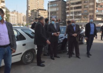 محافظ الجيزة يتفقد أعمال تطوير شارعي النيل وسوريا بحي العجوزة