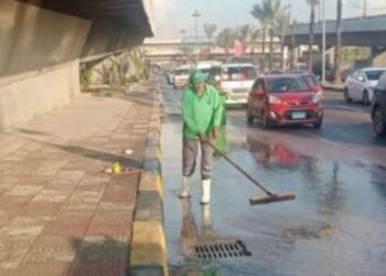 نظافة الاسكندرية تستعين بـ 3 آلاف عامل لمواجهة ظروف الطقس السيئ