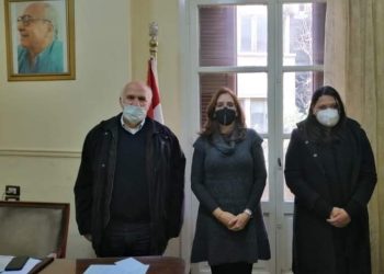 سفيرة كوبا بمصر تلتقي بوفد من الحزب الاتحادي التقدمي