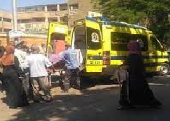 بالأسماء.. إصابة 9 أشخاص اثر انقلاب “سيرڤيس” بالبحيرة