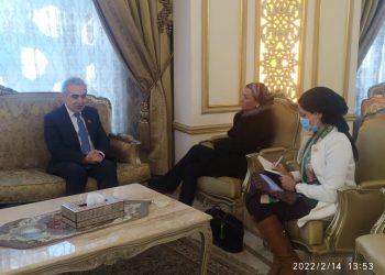ياسمين فؤاد تلتقى المدير التنفيذى لوكالة الطاقة الدولية على هامش ” ايجبس 2023 ”