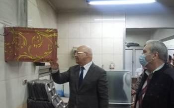 رئيس جامعة بنها يواصل جولاته ويتفقد المدينة الجامعية بشبرا