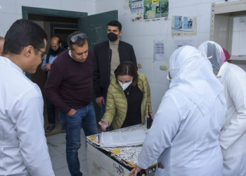 نائب محافظ الإسكندرية تتابع أعمال فريق إعداد وبناء قواعد البيانات الجغرافية بمنطقة قبلي النهضة